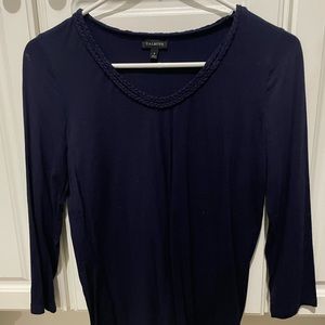 COPY - Brand new never been worn, women’s navy small top three-quarter length s…